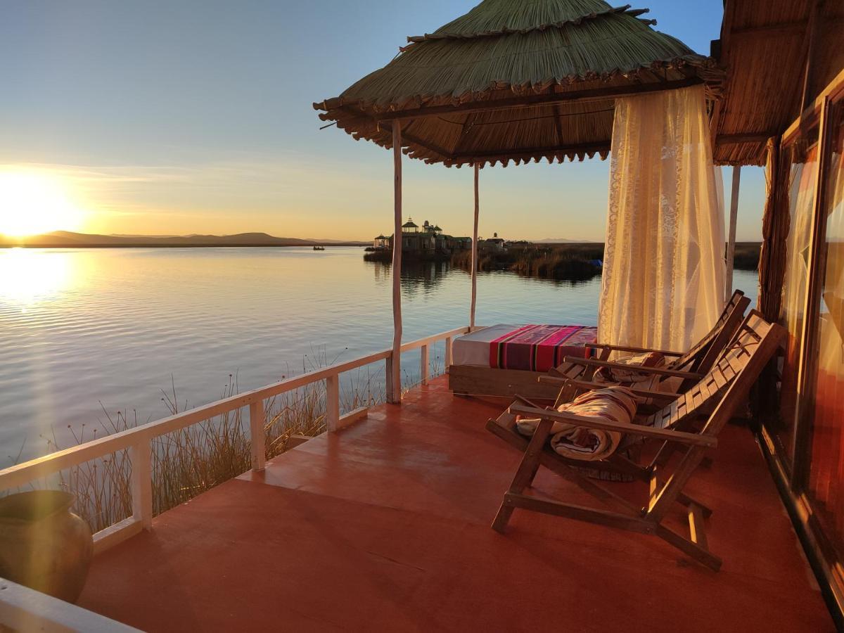 Titicaca Aruntawi Lodge Peru プーノ エクステリア 写真