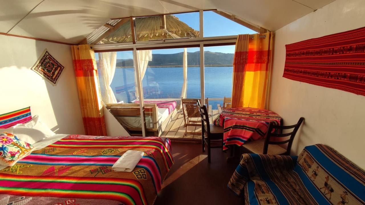Titicaca Aruntawi Lodge Peru プーノ エクステリア 写真